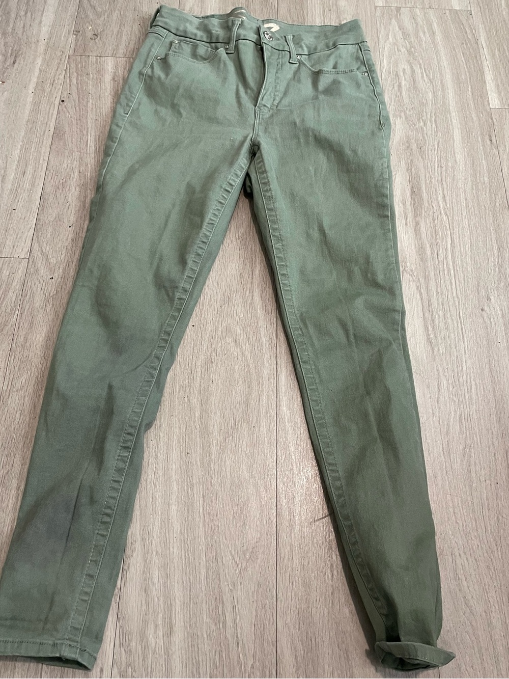Seven7 Olive Skinny Women's Jeans